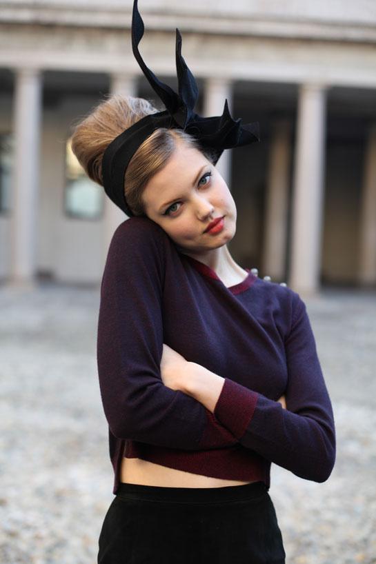 En backstage chez Moschino