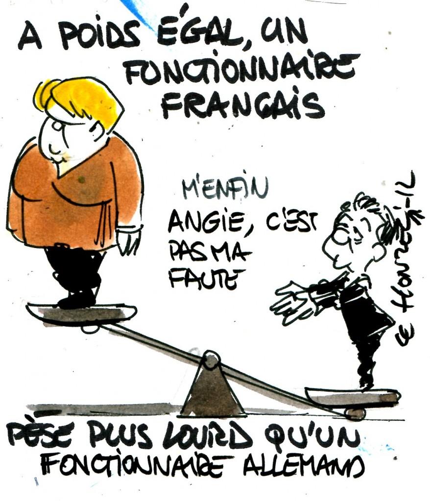 Comparaison France/Allemagne du coût des fonctionnaires : le dérapage qu’on nous cache
