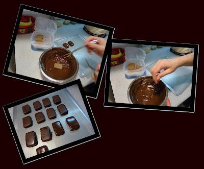 Chocolats fins - lingots d'or au gianduja