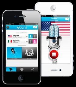 Vocre, la traduction instantanée de la voix par le biais du micro de l'iPhone...