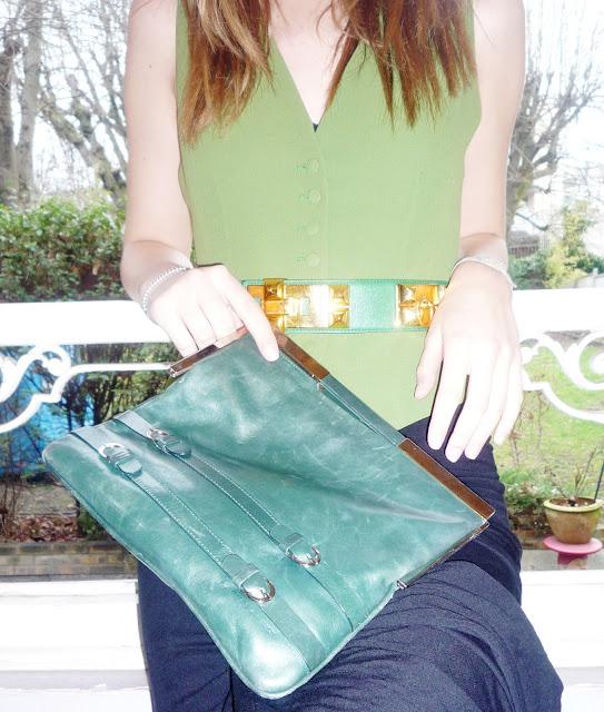 LOOK DU JOUR: DEGRADES DE VERTS...