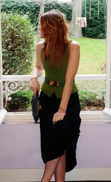 LOOK DU JOUR: DEGRADES DE VERTS...