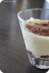 Tiramisù spéculoos et pommes caramélisées