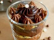 Something Light Triple Chocolate Cupcakes Jar. Quelque Chose Léger Chocolat verrine.