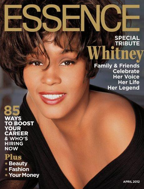 Essence magazine rend hommage à Whitney Houston en Avril