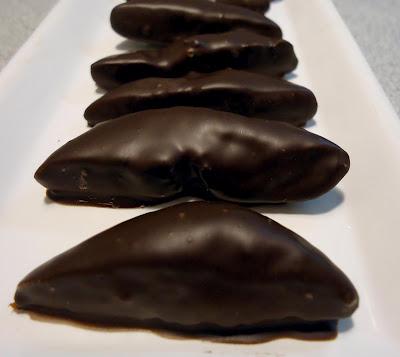 Chocolats fins - figues au chocolat noir