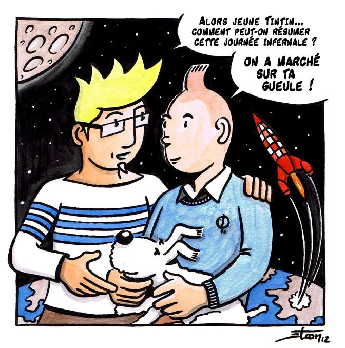 Stoon au pays de Tintin.