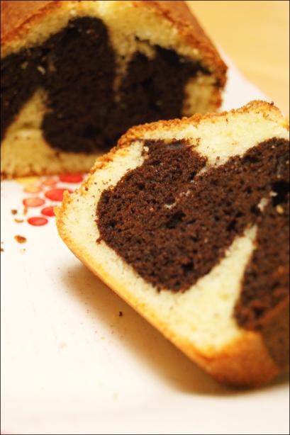 Cake marbré (un tour en cuisine)