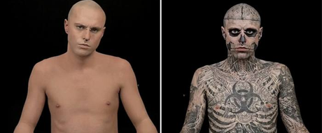 Tatouage – campagne Dermablend avec Zombie Boy