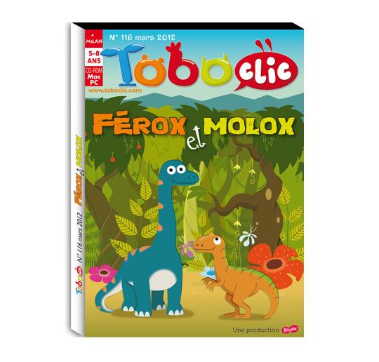 Toboclic - Les dinosaures Ferox et Molox - Nesk