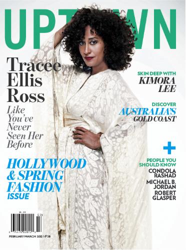 Tracy Ellis Ross dans Uptown magazine en mars