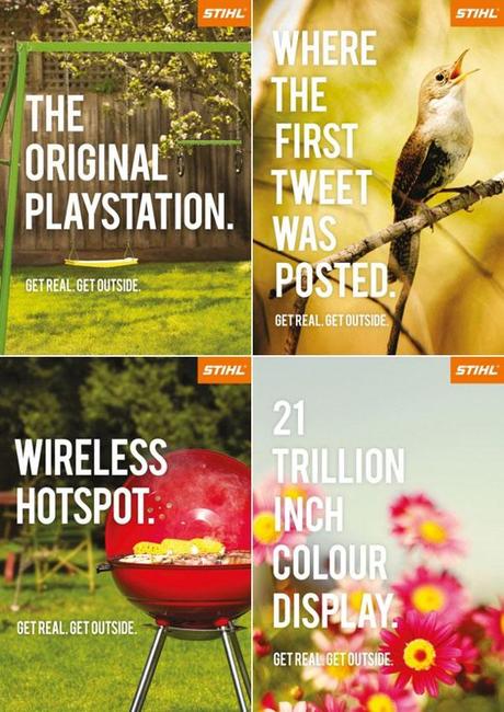 stihl publicites nature gnd geek STIHL   Et si vous preniez lair ? divers  geek gnd geekndev