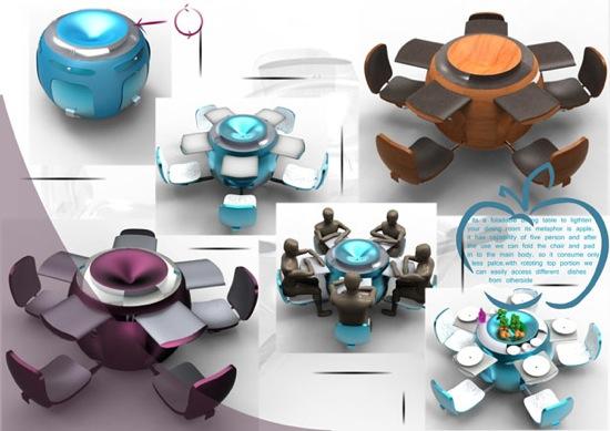 Une table modulaire par Anoop Joseph - 3