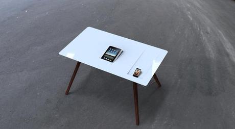 Un bureau dock, pour iPad et iPhone...