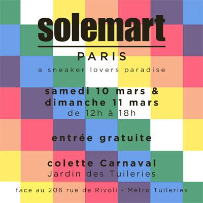 Solemart Paris @ Colette Carnaval
