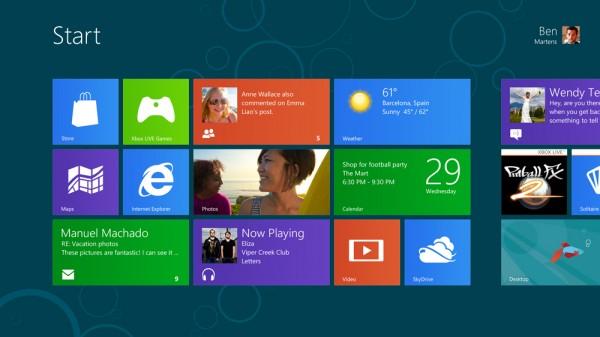 screenshot win8 01 web 600x337 1 millions de téléchargements pour Windows 8 Consumer Preview en 24h