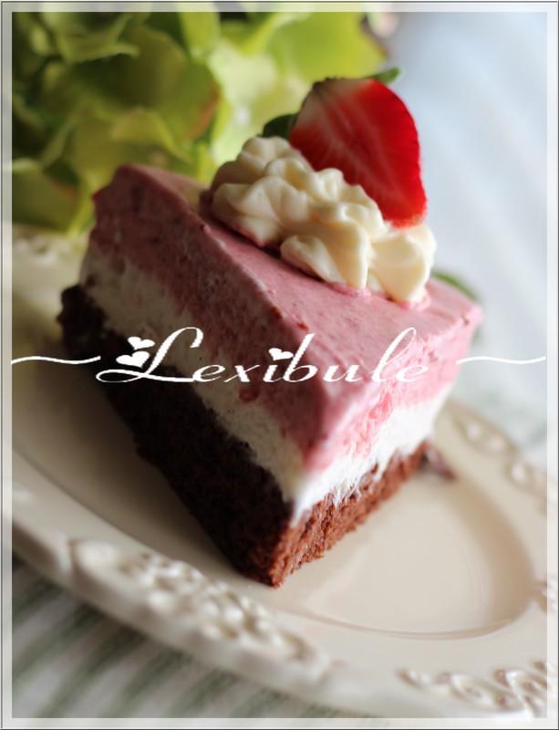 Gâteau à la napolitaine