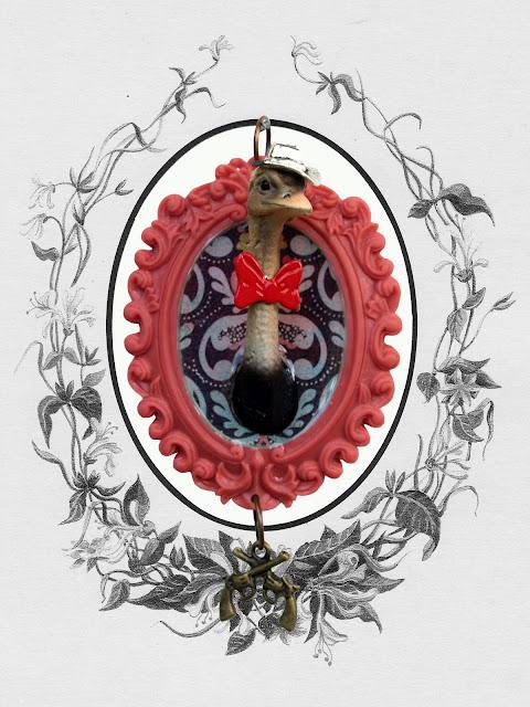 Des trophées rigolos autour du cou