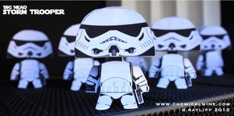 Big Head Storm Trooper by Chemical 9
