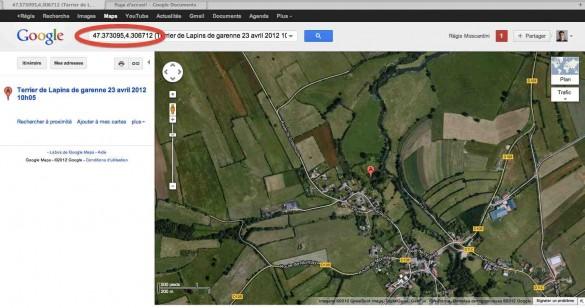 capture écran google maps 1 585x308 Tutoriel : comment utiliser Google Maps en photo animalière