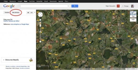 capture écran google maps accueil1 585x296 Tutoriel : comment utiliser Google Maps en photo animalière