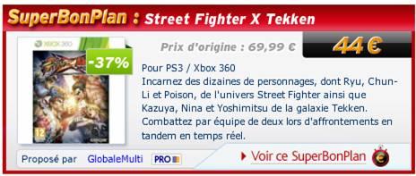 [Offre Untracked] Street Fighter X Tekken en précommande à 44,00 €