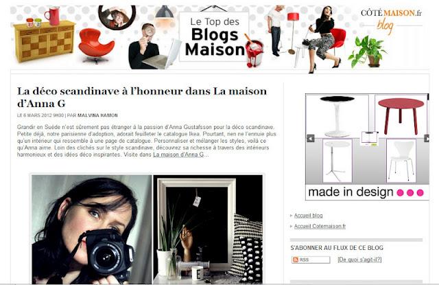 Côté Maison... encore :)