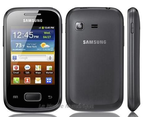Samsung dévoile le smartphone d'entrée de gamme Galaxy Pocket sous Android Gingerbread