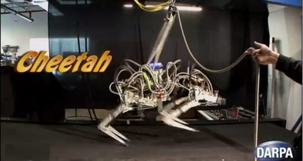 DARPA Cheetah 600x319 Le DARPA présente son robot ultra rapide : Cheetah
