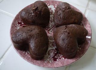 coeurs au chocolat et au caliorange