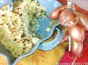 recette Echalotes Crumble d’échalotes noisettes