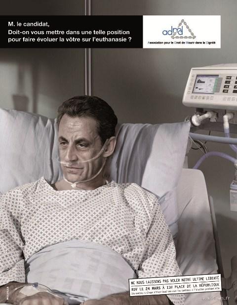 Sarkozy, Le Pen & Bayrou sur leur lit de mort