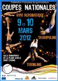 Coupes Nationales Tumbling à Saint Etienne samedi 10 mars !