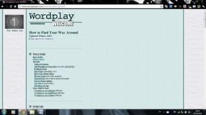 Coup de coeur pour le site Wordplay