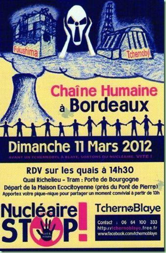 chaine humaine bordeaux 11 mars