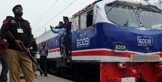 Le Pakistan se paye un train de luxe