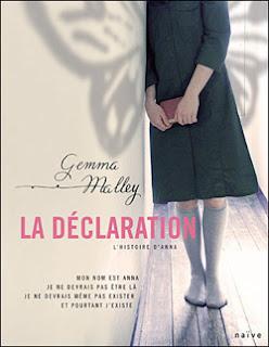 La Déclaration, Tome 1 - Gemma Malley