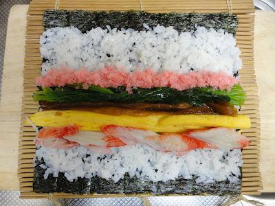 Rouleau de sushi - Futomaki 太巻き寿司
