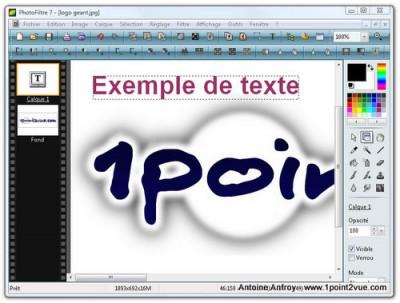 Logiciel : PhotoFiltre passe en version 7