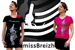 Maïwenn Tournellec a conçu la marque MissBreizh. Et elle en assure aussi la promotion...
