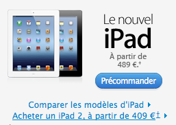 iPad 2 : le nouveau prix d’appel est fixé à 409€