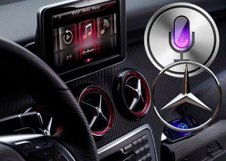 Mercedes Benz Siri Apple Siri dans ma Mercedes