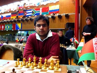 L'indien Parimarjan Negi (2639) a gagné contre le Bulgare Nikita Maiorov (2552) - Photo © Chess & Strategy