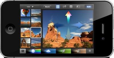 iPhoto sur iPhone et iPad...