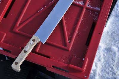 Sculpture 3D Baie-Comeau 2012, le jour...