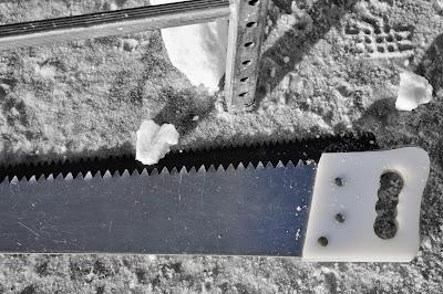 Sculpture 3D Baie-Comeau 2012, le jour...