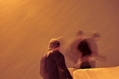 Sculpture 3D Baie-Comeau 2012, la nuit...