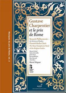 ❛Disque Livre❜ Gustave Charpentier, Musiques Prix Rome 