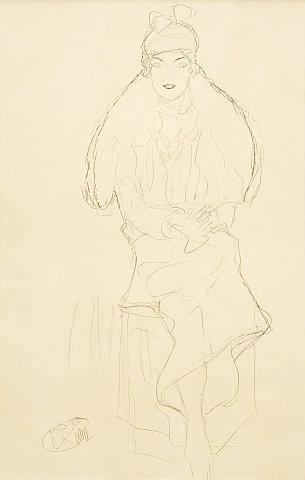 Femme-assise-de-face---Gustav-Klimt---1917.jpg