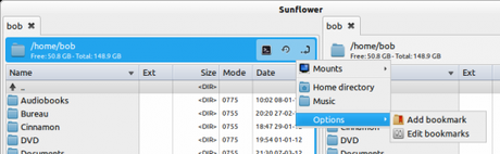 SunFlower un gestionnaire de fichiers évolué